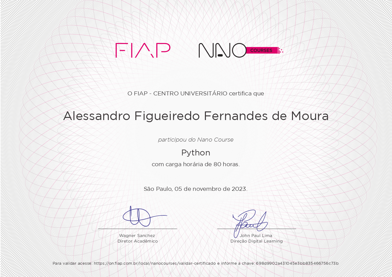 Alessandro de Moura - Analista de Dados | Governança de Dados | Bash ...