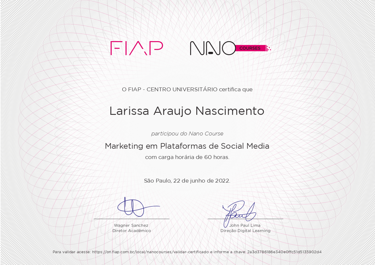 Larissa Nascimento - B4A | LinkedIn
