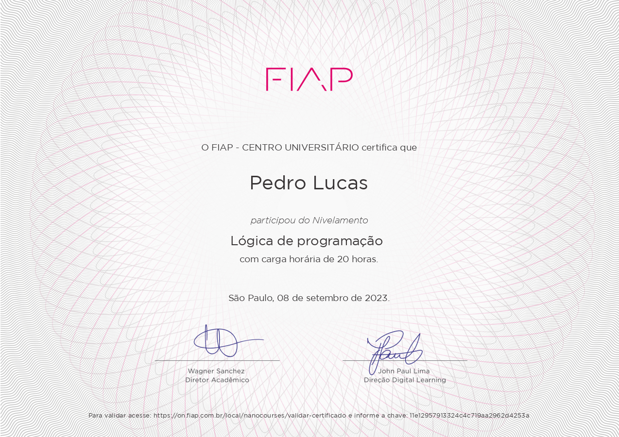 Pedro Lucas Souza - Desenvolvedor Back-end | Java | Spring Boot ...